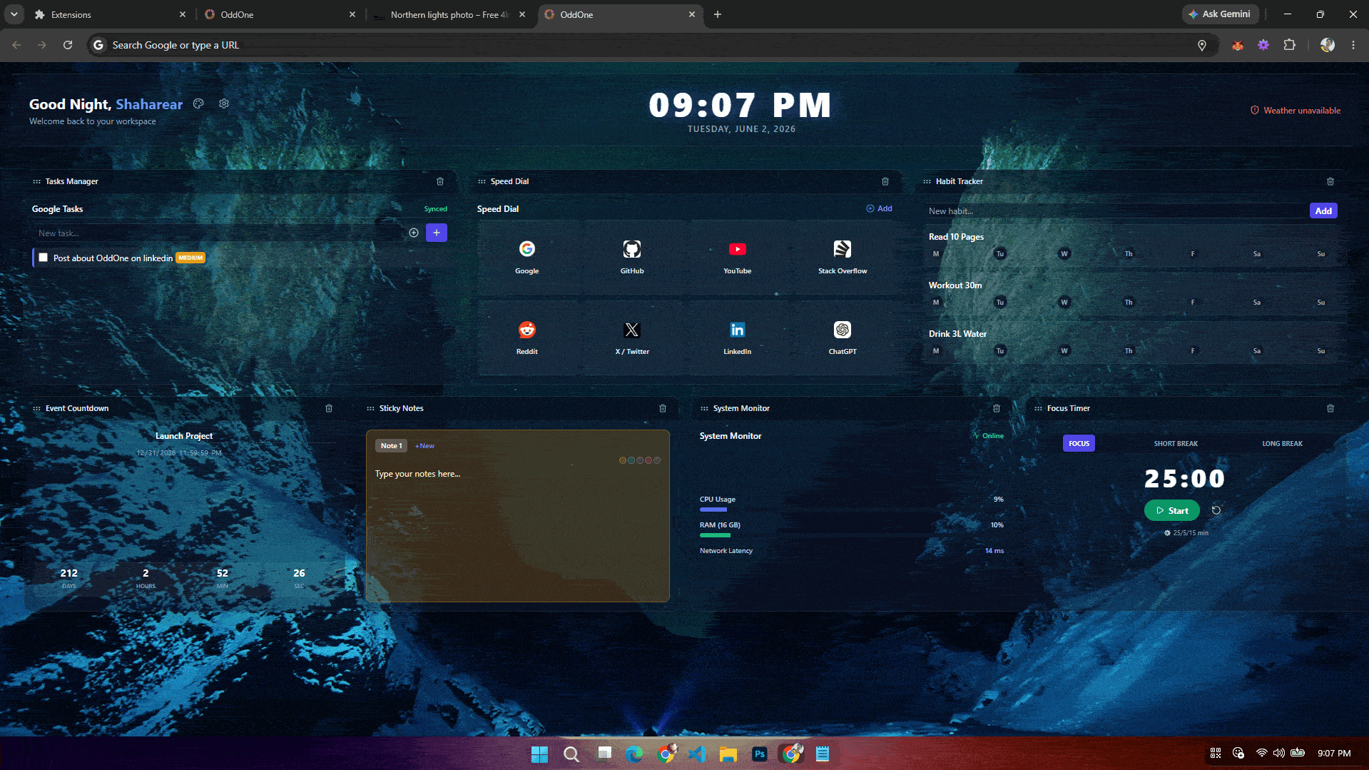 OddOne interface preview